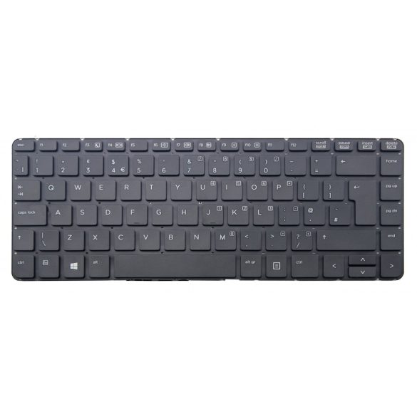 HP28 - klaviatúra angol UK, fekete (Probook 430 G1)