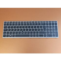   HP39 - klaviatúra angol UK, fekete, világítós (Probook 450 G5, 455 G5, 470 G5, 650 G4, 655 G4)