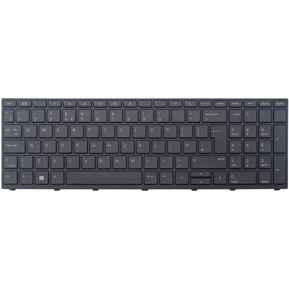 HP39 - klaviatúra angolUK, fekete (Probook 450 G5, 455 G5, 470 G5)