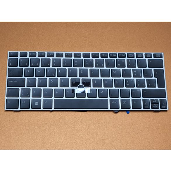 HP44 - klaviatúra svájci SW, fekete világító ( EliteBook 2170p)
