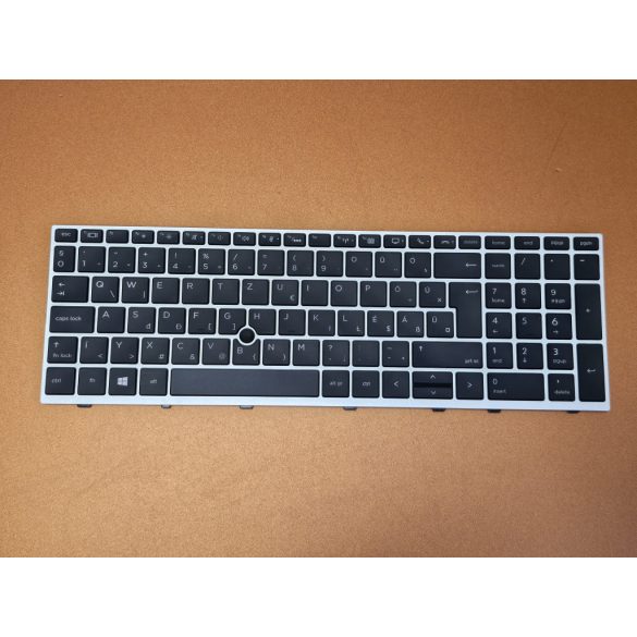 HP46- klaviatúra magyar HU, fekete világító EliteBook 755 G5, 850 G5, 855 G5, 755 G6, 850 G6, 855 G6