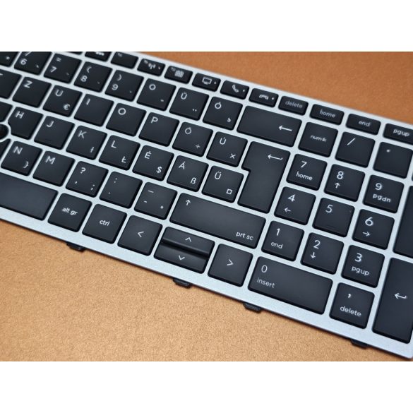 HP46- klaviatúra magyar HU, fekete világító EliteBook 755 G5, 850 G5, 855 G5, 755 G6, 850 G6, 855 G6