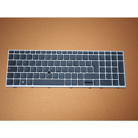 HP46- klaviatúra spanyol SP, fekete világító ( EliteBook 755 G5, 850 G5, 855 G5)