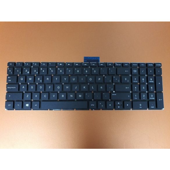HP48 - klaviatúra spanyol SP, fekete (HP 250 G6, 255 G6, 156 G6, 15-BS, 15T-BS, 15-BW, 15Z-BW)