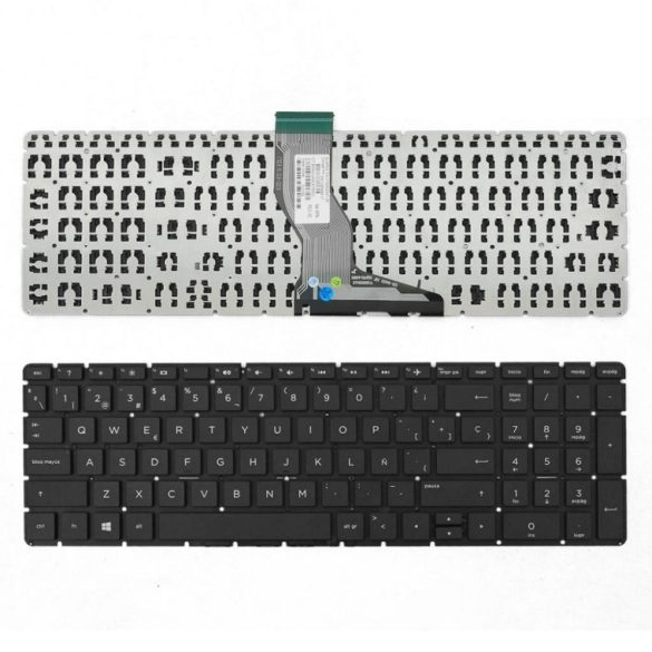 HP48 - klaviatúra angol UK, fekete (HP 250 G6, 255 G6, 156 G6, 15-BS, 15T-BS, 15-BW, 15Z-BW)