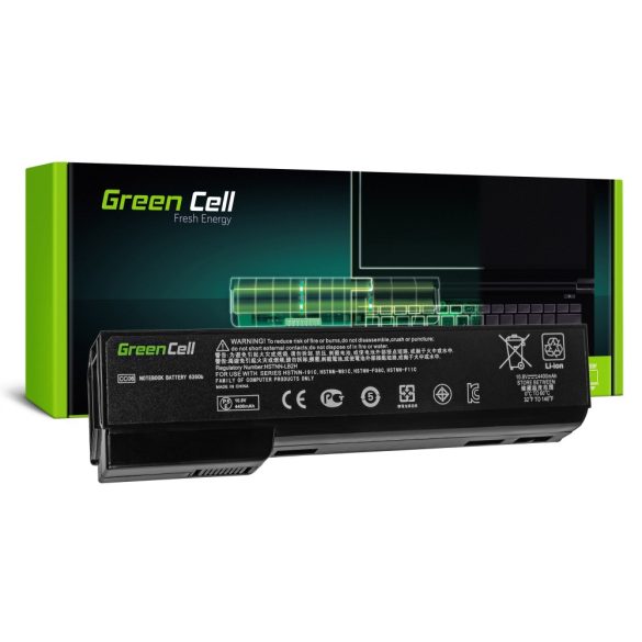 Green Cell akku HP EliteBook 8460p ProBook 6360b 6460b / 11,1V 4400mAh
