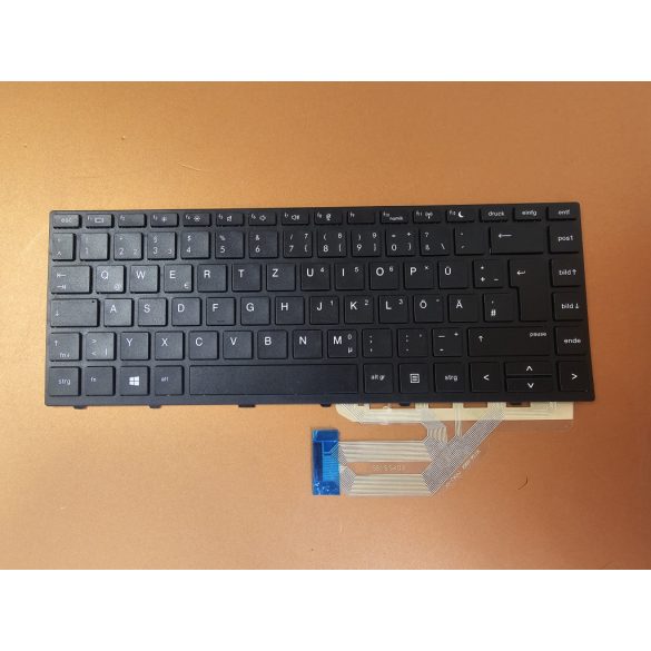 HP52 - klaviatúra német GE, fekete Probook 430 G5, 440 G5, 445 G5