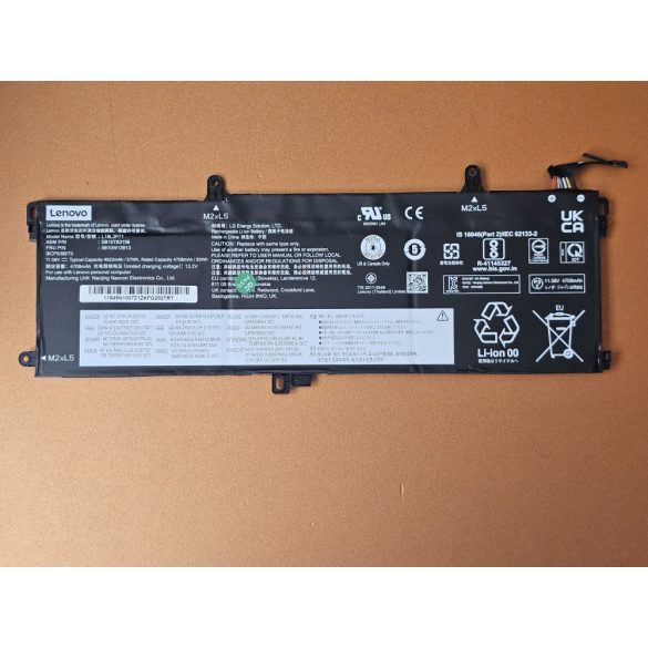 OEM gyári akku Lenovo ThinkPad T590, P53S, ThinkPad T15 Gen 1, T15 Gen 2, P15s Gen 1, P15s Gen 2 / 55Wh (L18M3P71)