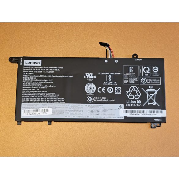 OEM gyári akku L19L3PDA - ThinkBook 14 G2 ITL, ARE / 14 G3 ACL, ITL / 14 G4 ABA, IAP / 15 G2 ITL, AR