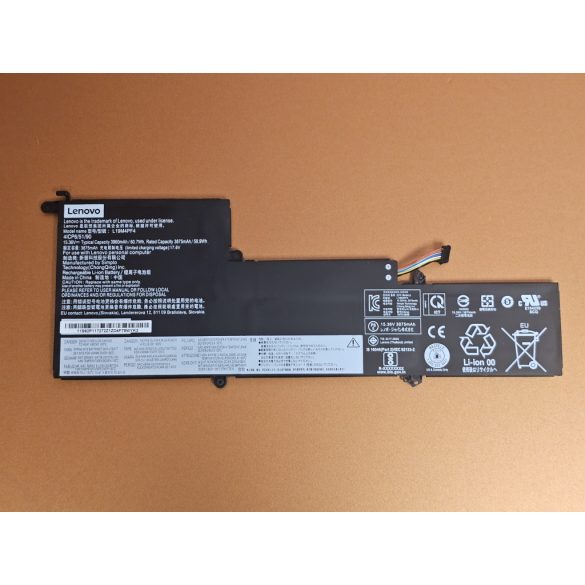 OEM gyári akku Lenovo Ideapad Yoga Slim 7-14IIL05, 7-14ARE05, 7-14ITL05 / 15,3V 60Wh