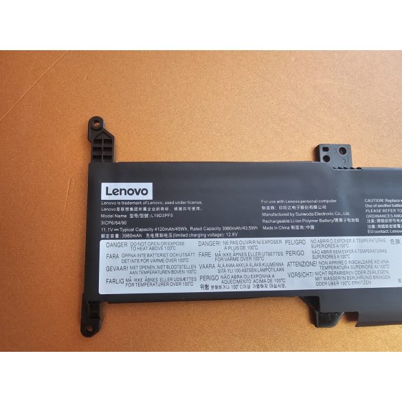 OEM gyári akku L19D3PF5 Lenovo IdeaPad 3-14ARE05, 3-14IIL05, 3-14IML05, Ideapad  3-15ARE05 3-15IIL05 3-15IML05
