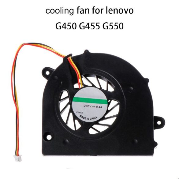 LV04 - CPU hűtő ventilátor Ideapad L3000, G450A, G455, G550, G550M,