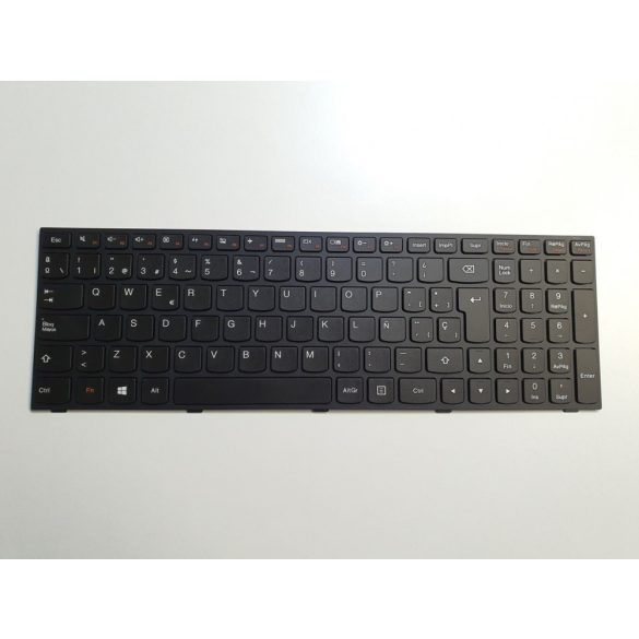 LV08 - klaviatúra spanyol SP, fekete (B50-70, G50-30, G50-40, G50-70, G50-80, Z50-40, Z50-70)