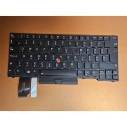   LV10A - klaviatúra magyar HU, fekete világító Thinkpad E480 E490 L380 L390 L480 L490 T480s T490 T14 Gen 1 Gen 2, P14s Gen 1 Gen 2