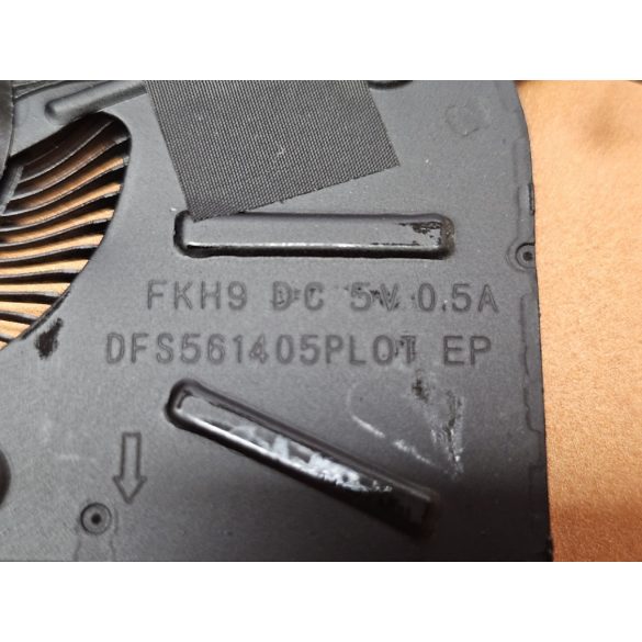 LV13 - CPU hűtő ventilátor Lenovo Ideapad  330S-15ARR, 330S-15IKB 