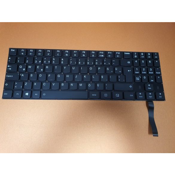 LV16 - klaviatúra török TR, fekete RGB világítós (Legion Y520 Y520-15IKB Y720 Y720-15IKB R720 R720-15IKB 15 15IKB)