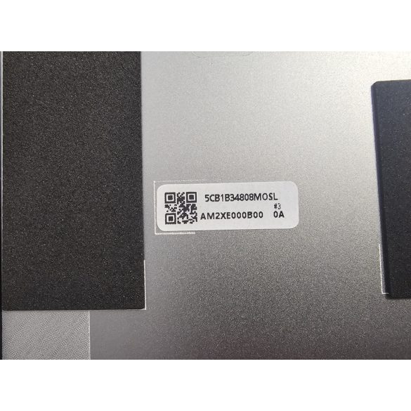 Lenovo Lenovo ThinkBook 15 G2 ITL, 15 G2 ARE, 15 G3 ACL, 15 G3 ITL  kijelző fedlap (ezüst)