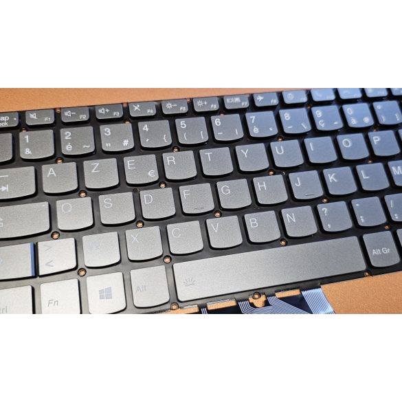 LV25 - keyboard French, gray, backlit Ideapad 5-15IIL05, 15ARE05, 15ITL05 5-15ALC05