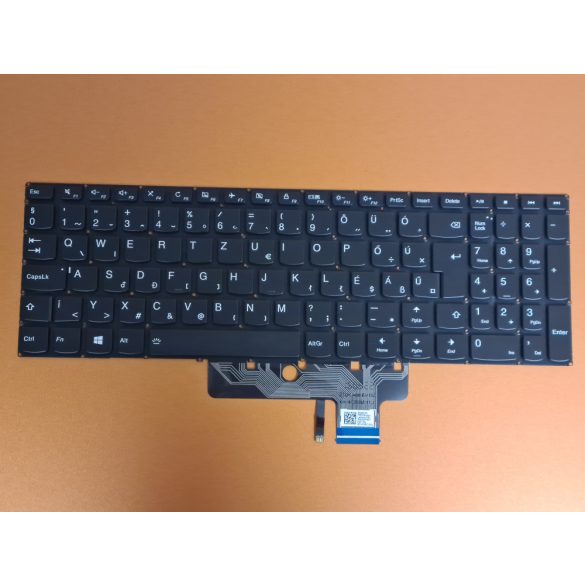 LV27 - klaviatúra magyar HU, fekete világító Ideapad 310S-15ISK, 510S-15ISK, 310S-15IKB, 510s-15IKB