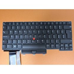   LV30 - klaviatúra magyar HU, világító fekete ThinkPad E14 Gen1 és E14 Gen2 