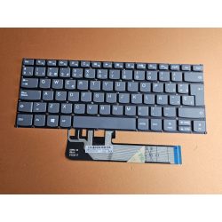   LV38 - klaviatúra spanyo SP, szürke (Lenovo Flex 6-14IKB, Yoga 530-14IKB, 530-15ARR, 730-13IWL, 730-13IKB, 730-15IKB)  