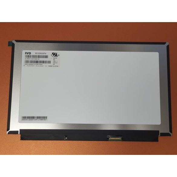 M133NWF4 R0 IVO 13,3" IPS screen - FHD, SLIM, 30 pin, Matte (NEAR BEZEL)
