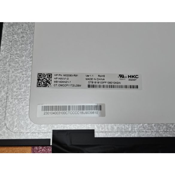 MB140AN01-1 HKC Optoelectronics LCD 14,0" SLIM HD 30pin matt (Near bezel)