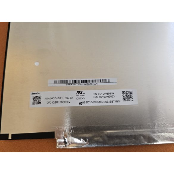 N140HCG-EQ1 Chimei Innolux LCD 14,0" SLIM FHD IPS 30pin matt (Near bezel)
