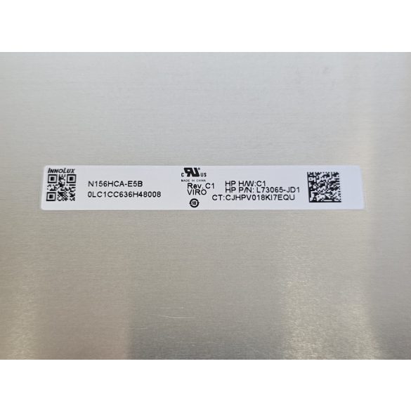 N156HCA-E5B Chimei Innolux LCD 15,6" SLIM FHD IPS 30 pin matt (Near bezel)