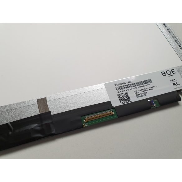 NV156FHM-A21 BOE Hydis kijelző 15,6" SLIM FHD IPS 40 pin edp touch (gamut 72%)