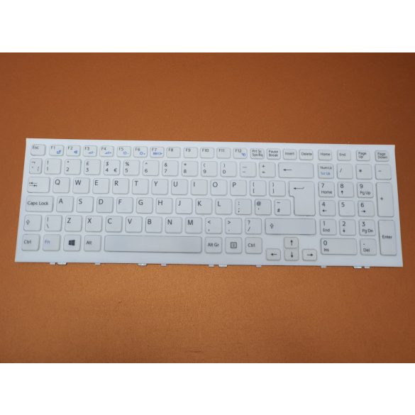 SN04 - klaviatúra angol UK, fehér (VPC-EH2N1E, PCG-71911M, VPCEE3E0E, VPCEE2M1E, VPCEE3Z0E)