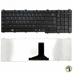   TB02 - klaviatúra angol UK, fekete (Sateliite C650, C655, C660, L650, L655, L750, L755)
