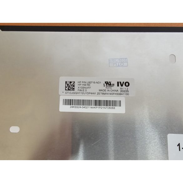X133NVFF R0 IVO LCD 13,3" SLIM FHD IPS 30 pin eDp matt